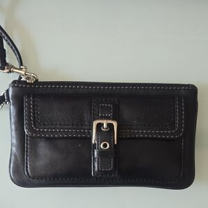 Coach Black Leather Wallet